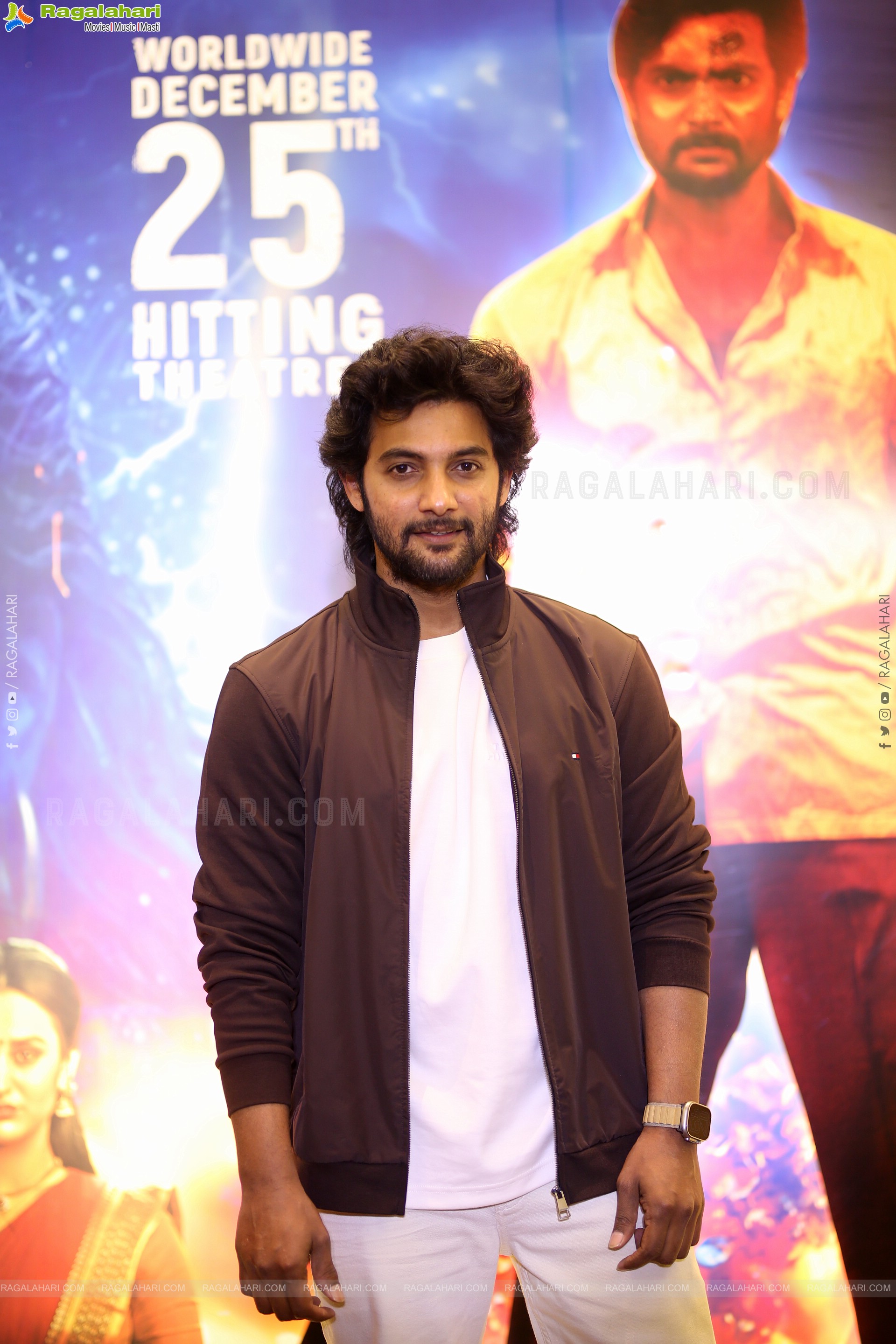 Aadi Saikumar Stills at Shambhala Pre Release Event, HD Gallery