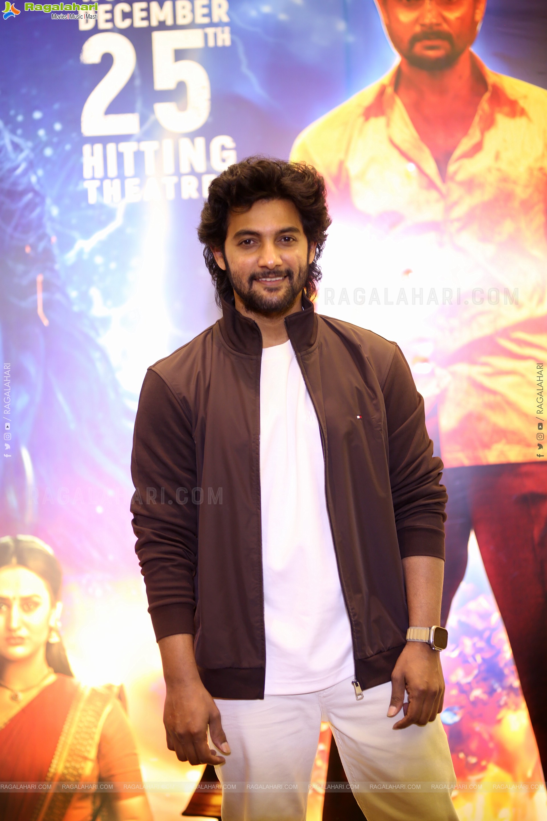 Aadi Saikumar Stills at Shambhala Pre Release Event, HD Gallery