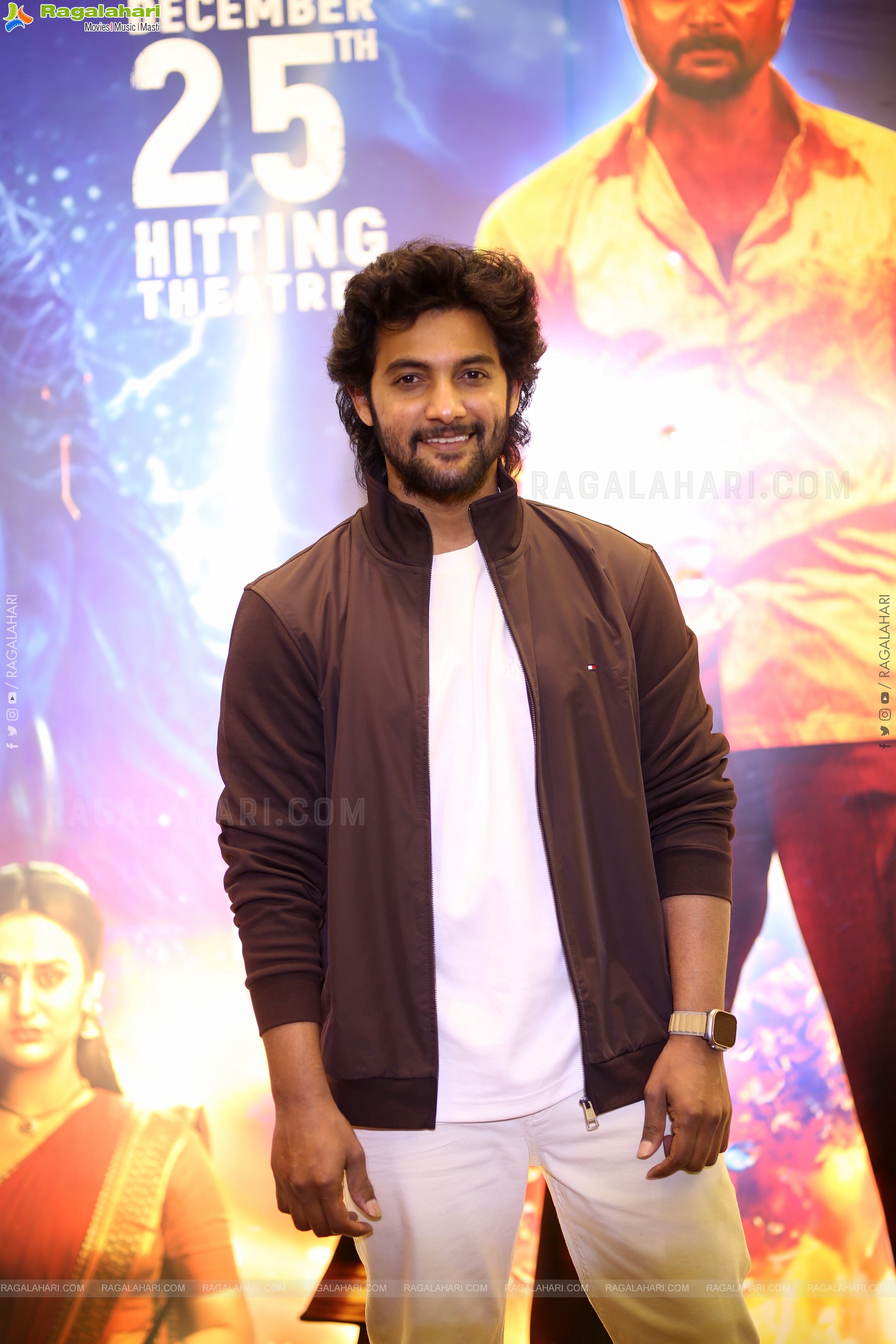 Aadi Saikumar Stills at Shambhala Pre Release Event, HD Gallery