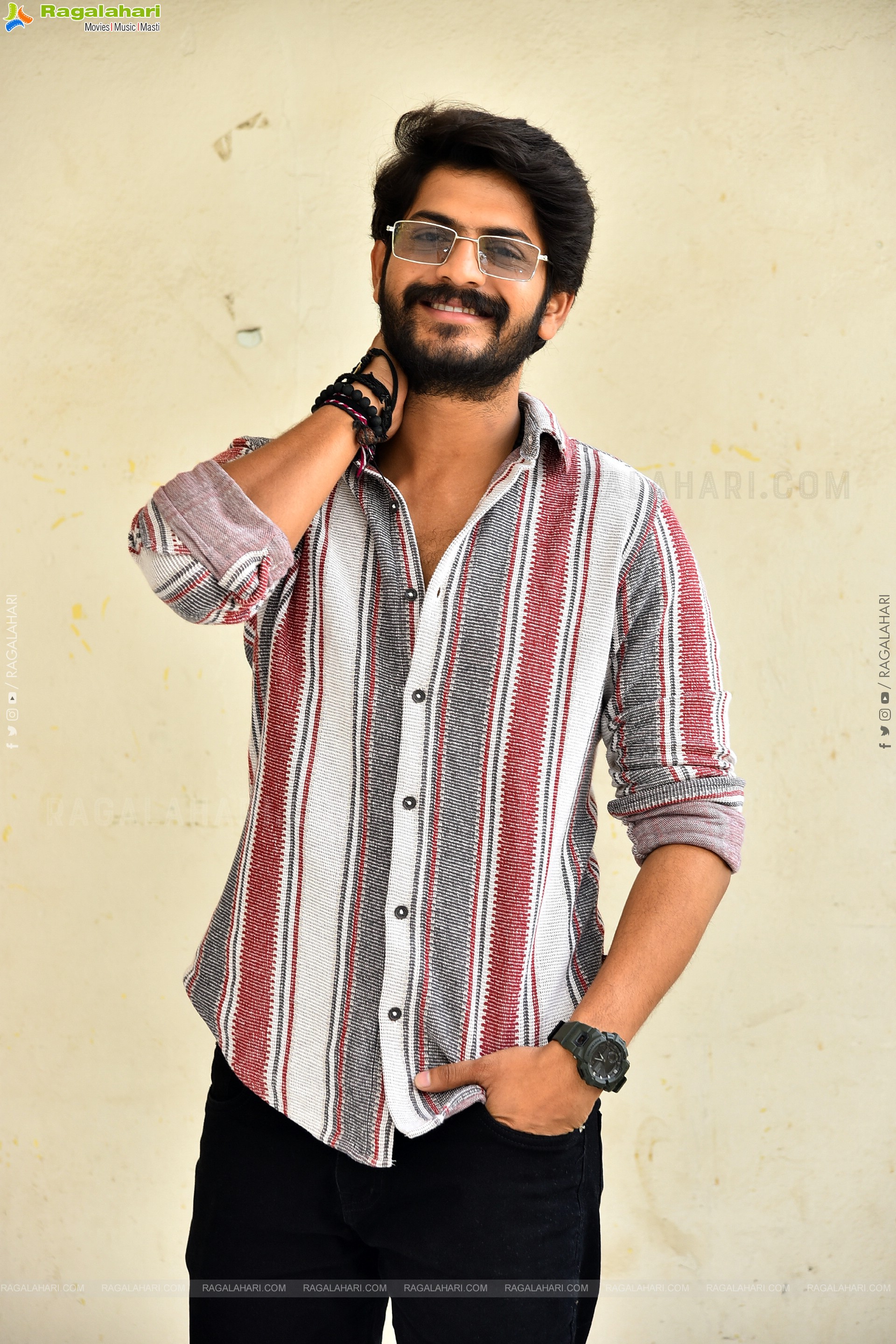 Akhil Raj at Eesha Movie Interview, HD Gallery