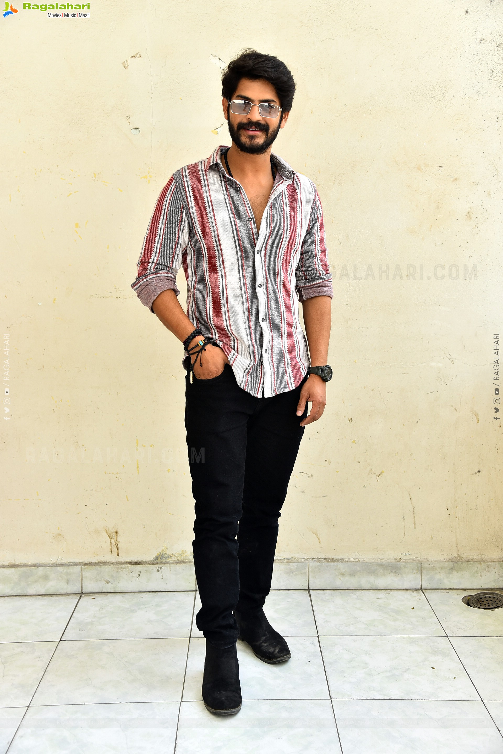 Akhil Raj at Eesha Movie Interview, HD Gallery