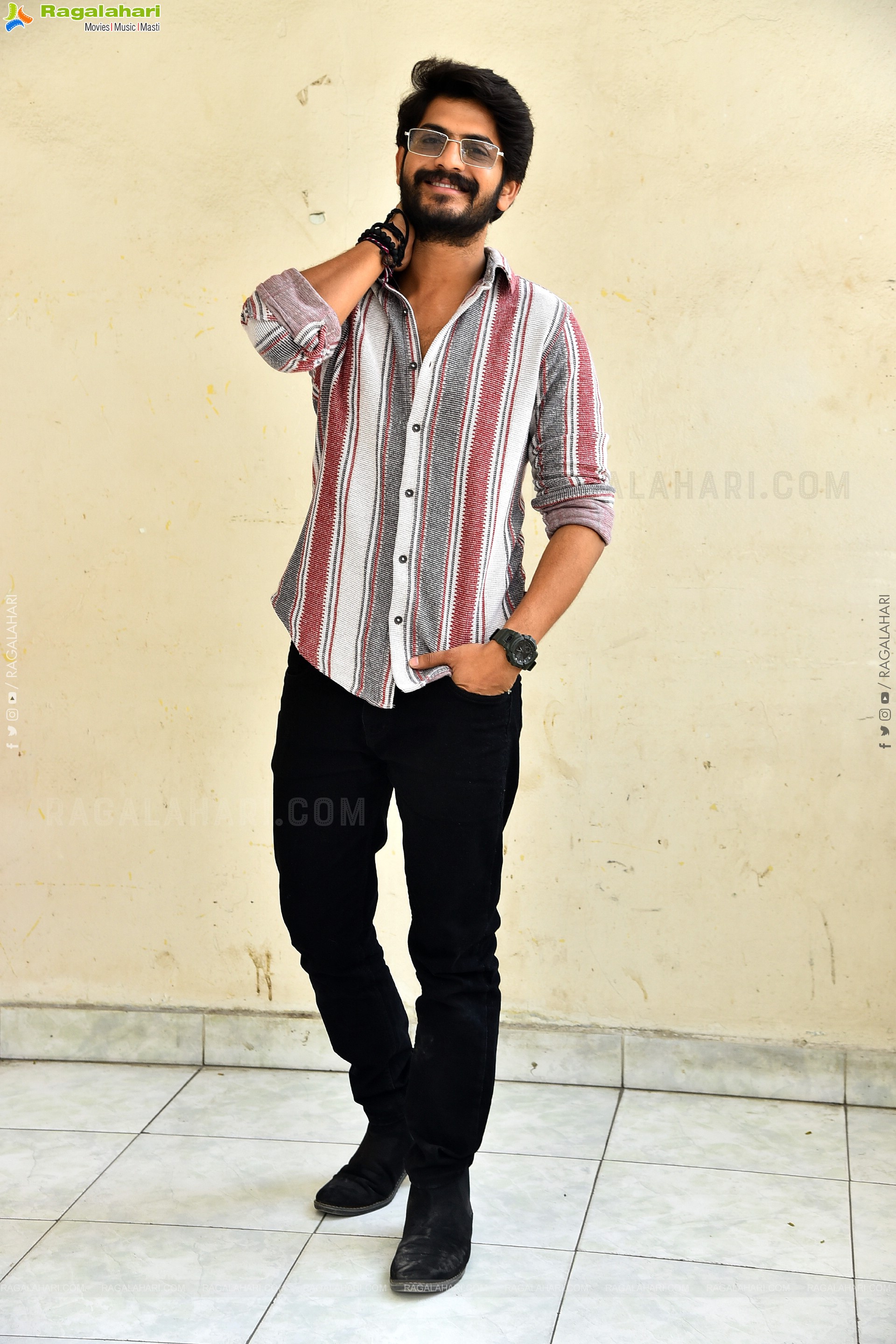 Akhil Raj at Eesha Movie Interview, HD Gallery