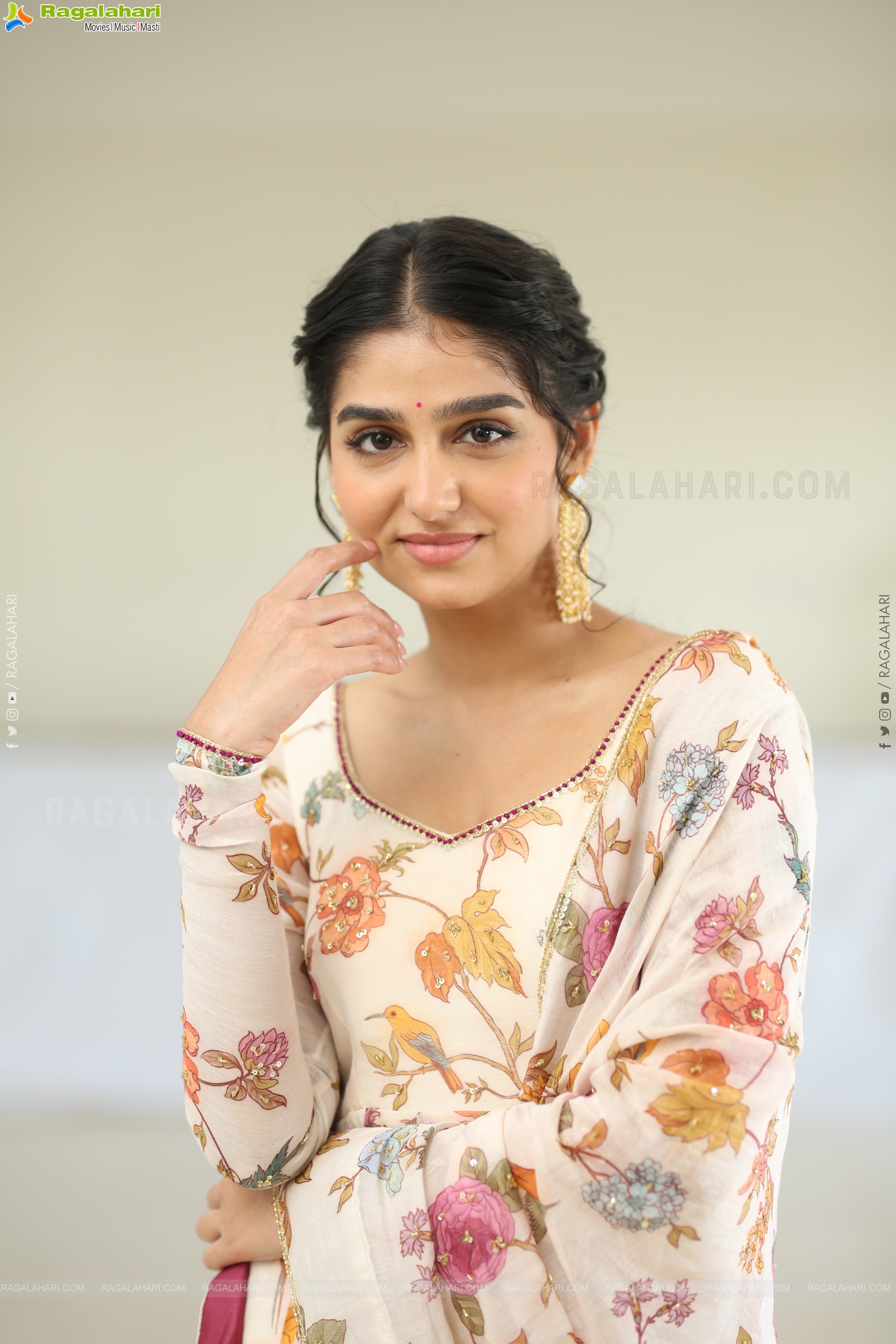 Anaswara Rajan at Champion Movie Interview, HD Gallery