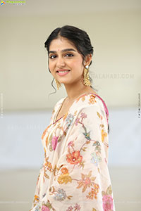 Anaswara Rajan at Champion Movie Interview