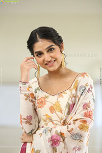 Anaswara Rajan at Champion Movie Interview