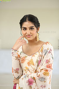 Anaswara Rajan at Champion Movie Interview