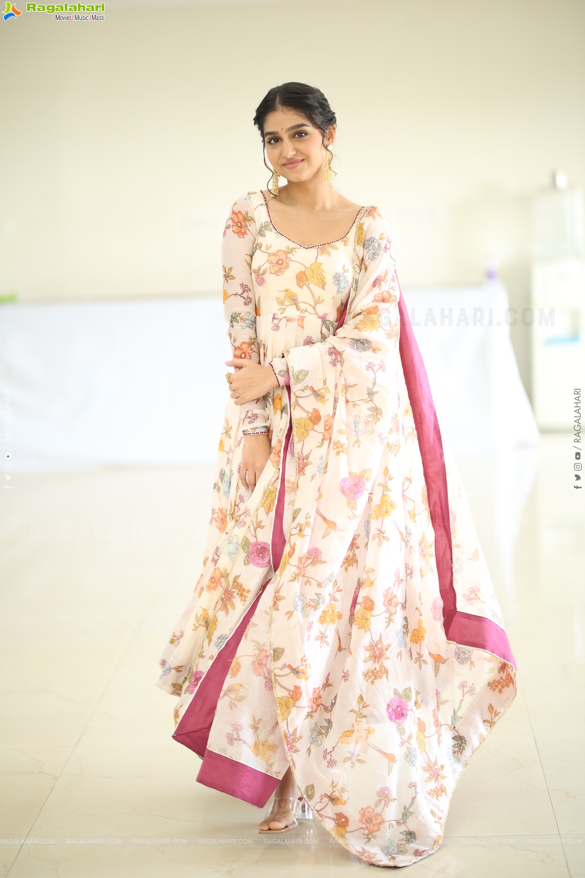 Anaswara Rajan at Champion Movie Interview, HD Gallery