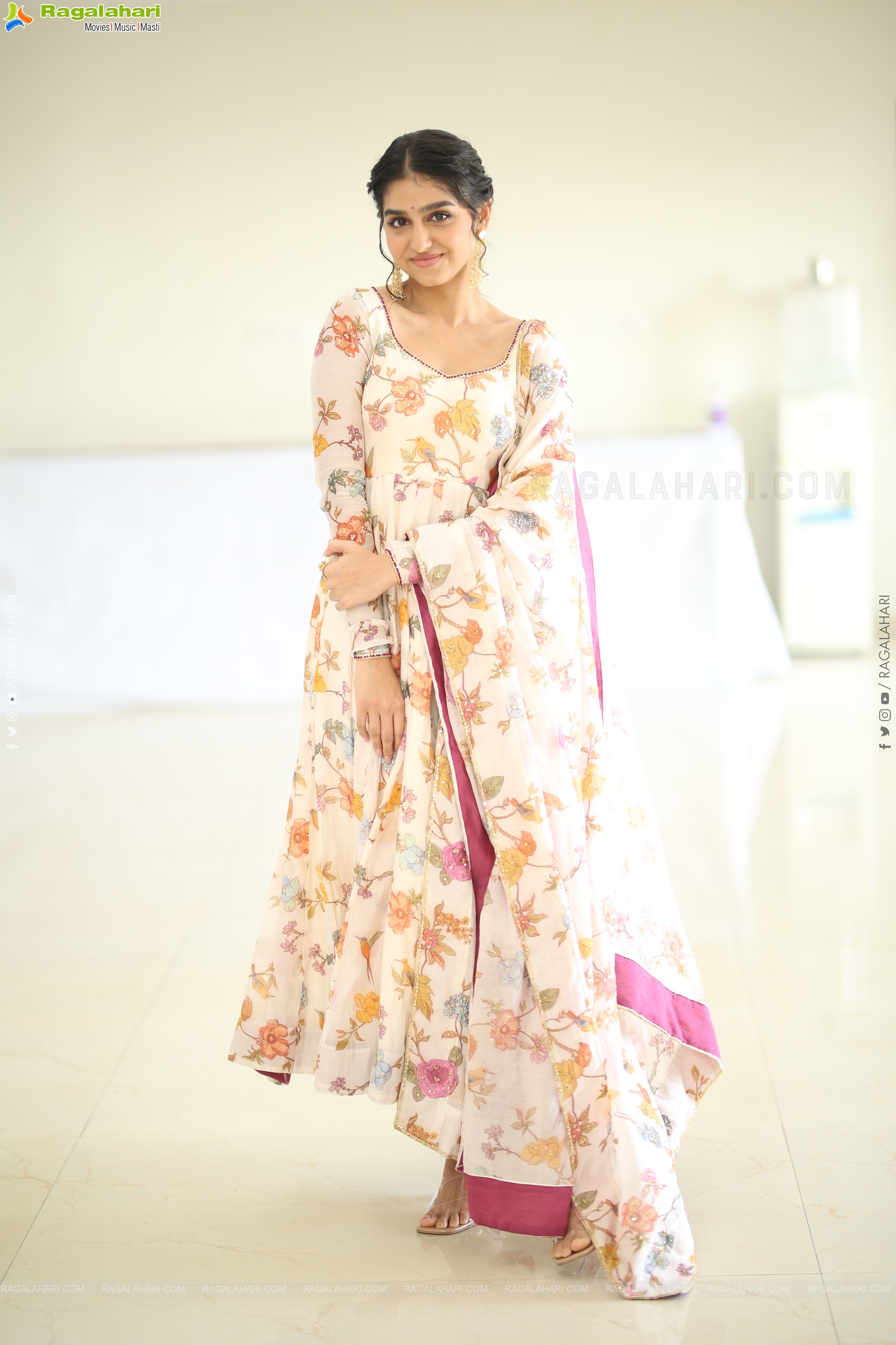 Anaswara Rajan at Champion Movie Interview, HD Gallery