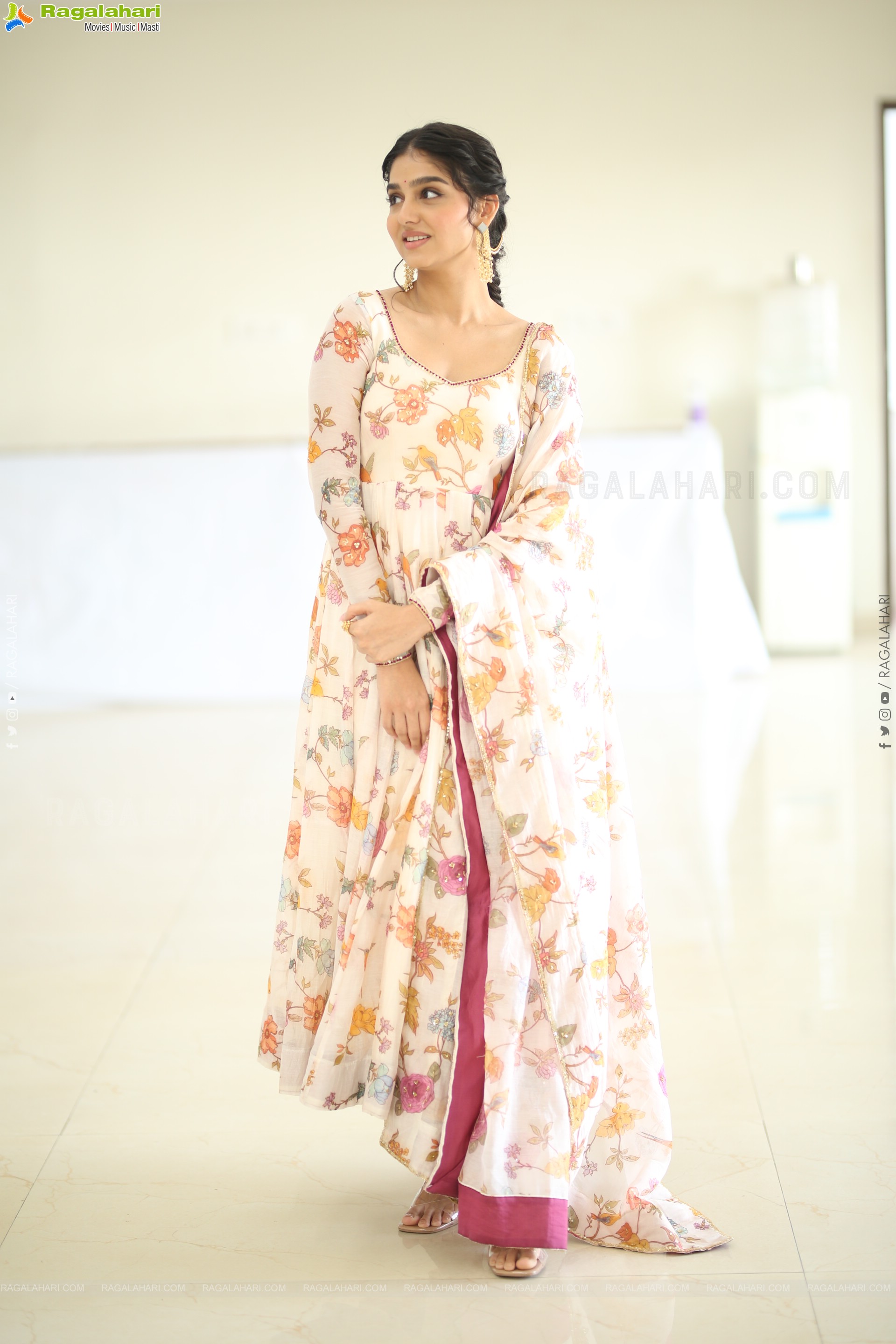 Anaswara Rajan at Champion Movie Interview, HD Gallery