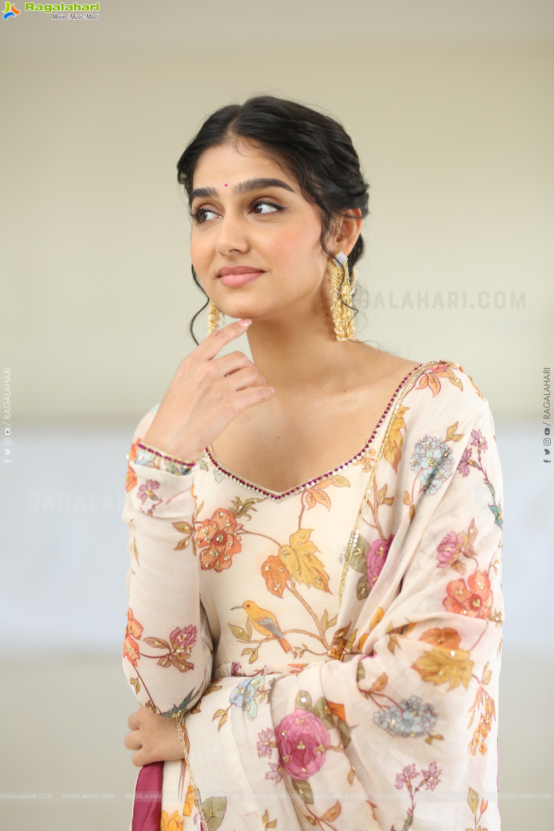 Anaswara Rajan at Champion Movie Interview, HD Gallery