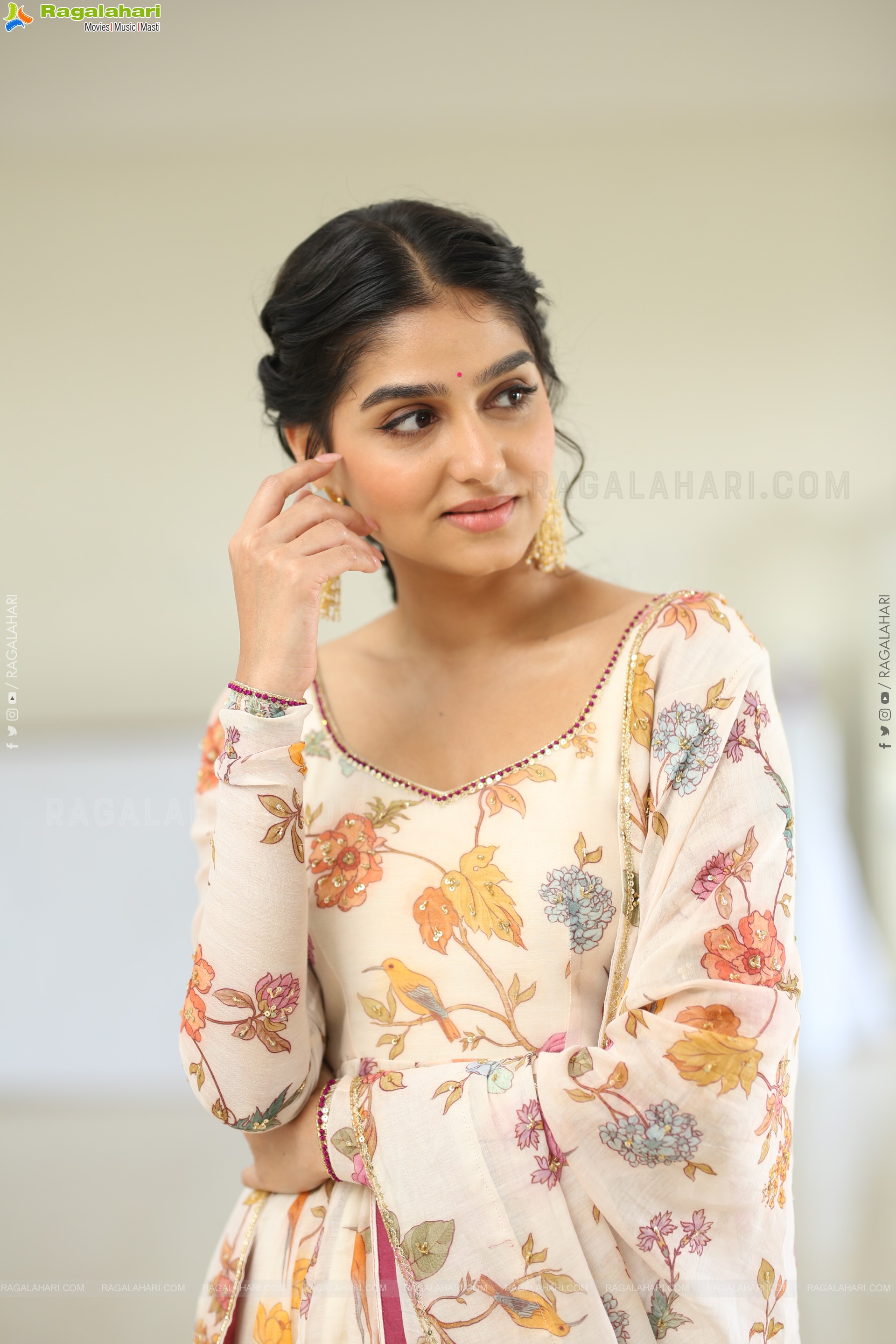 Anaswara Rajan at Champion Movie Interview, HD Gallery