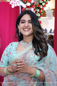 Sravanthi Chokarapu at Hi Life Exhibition Festive Edition 