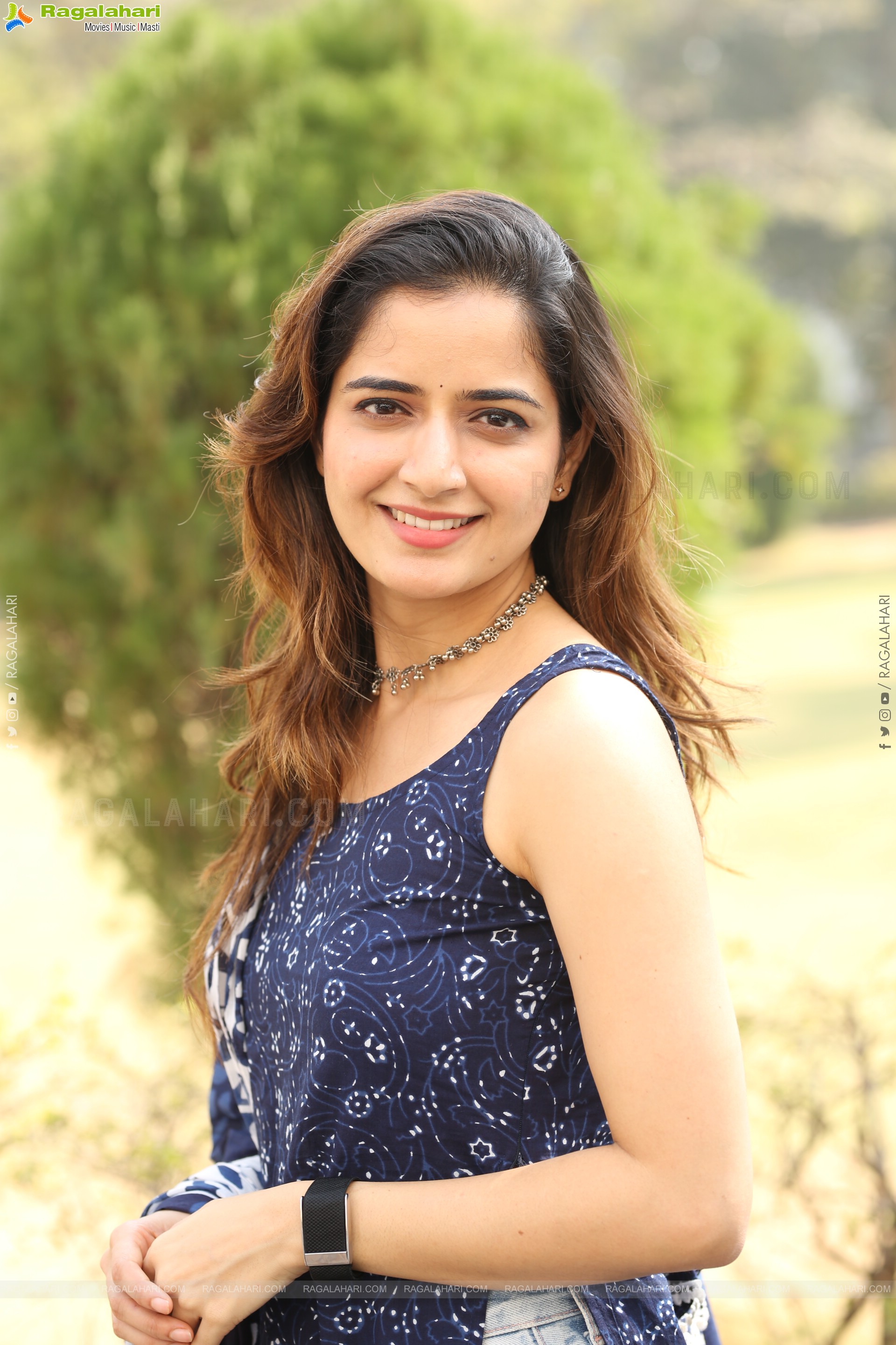 Ashika Ranganath at Gatha Vaibhava Pressmeet, HD Gallery