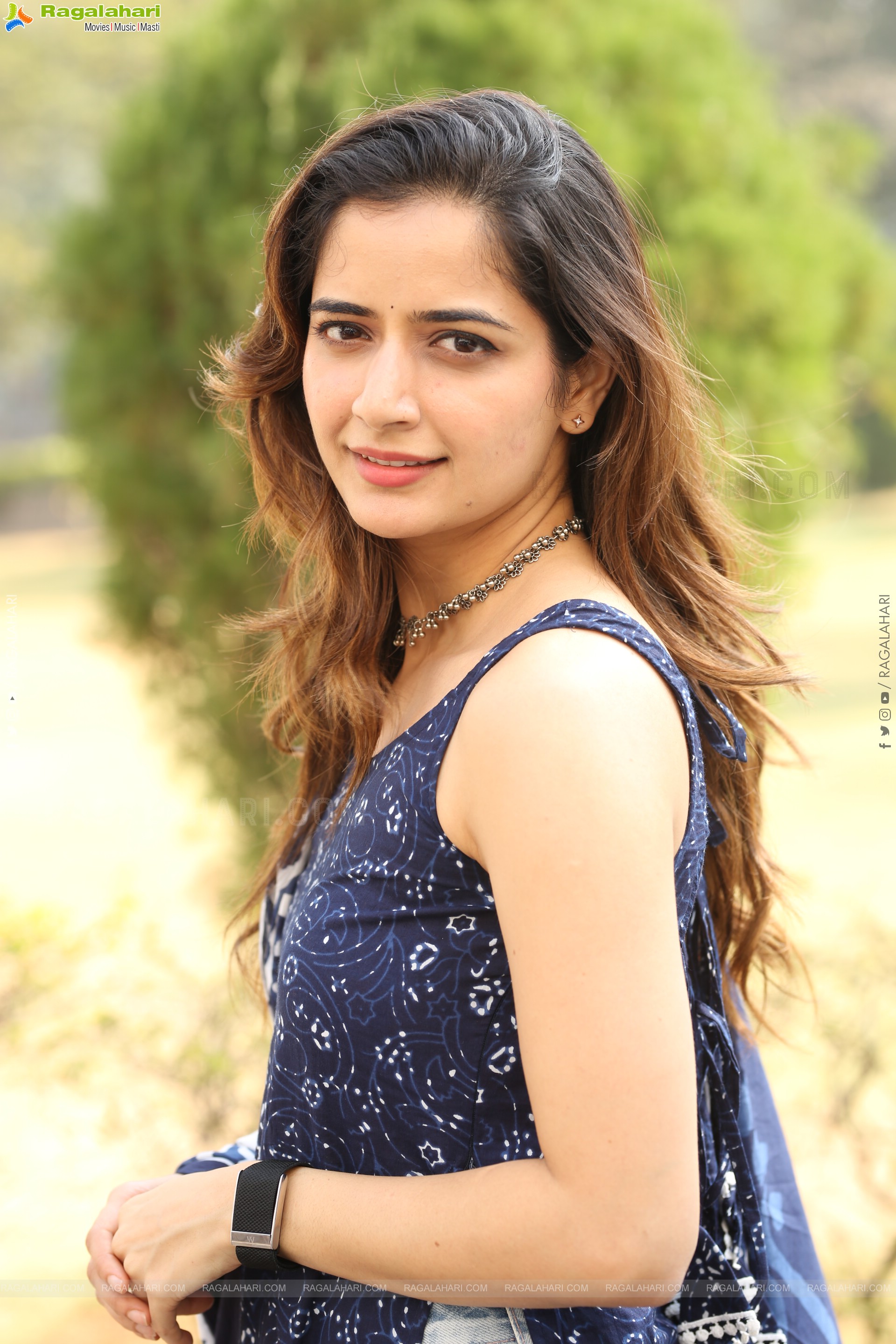 Ashika Ranganath at Gatha Vaibhava Pressmeet, HD Gallery