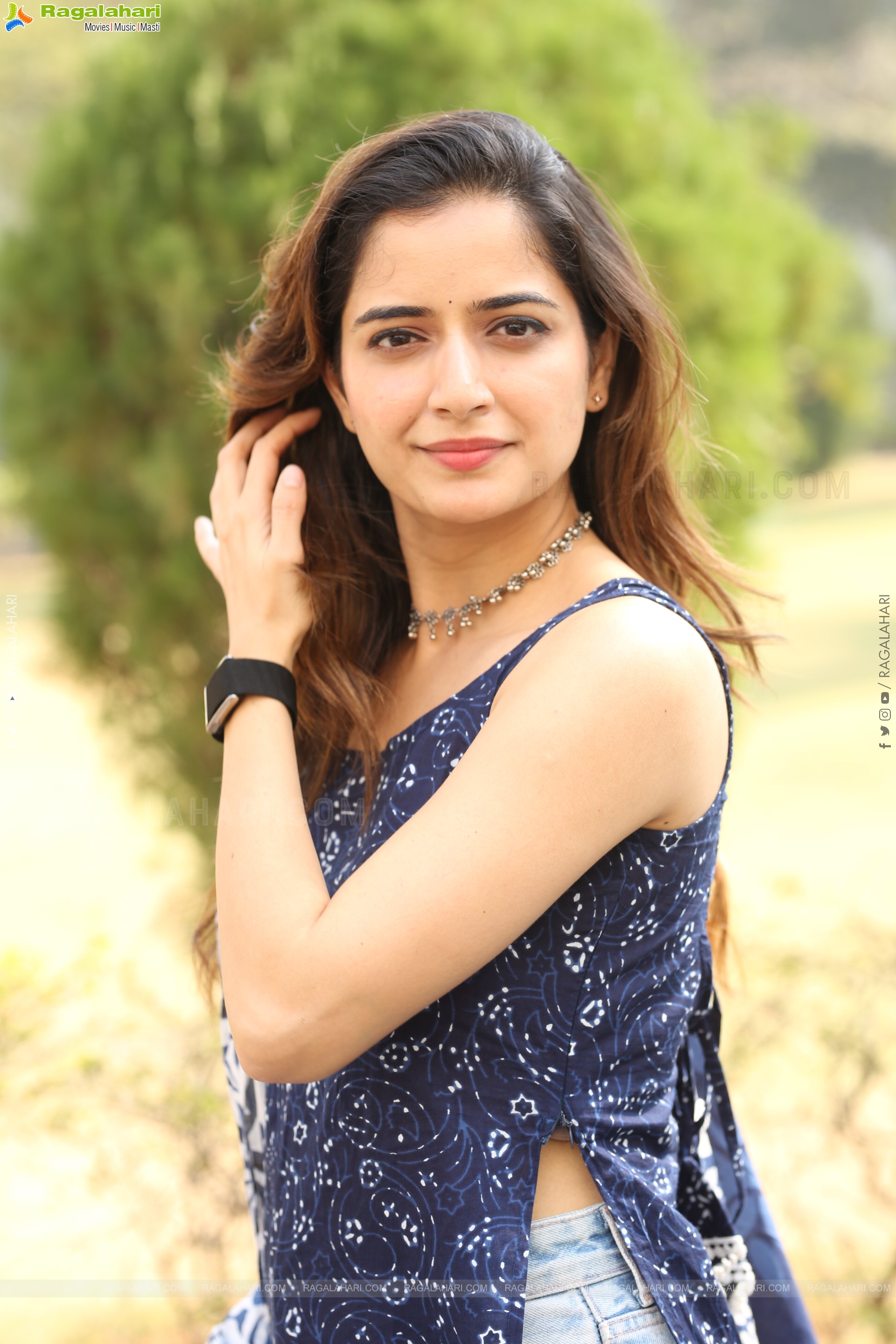 Ashika Ranganath at Gatha Vaibhava Pressmeet, HD Gallery