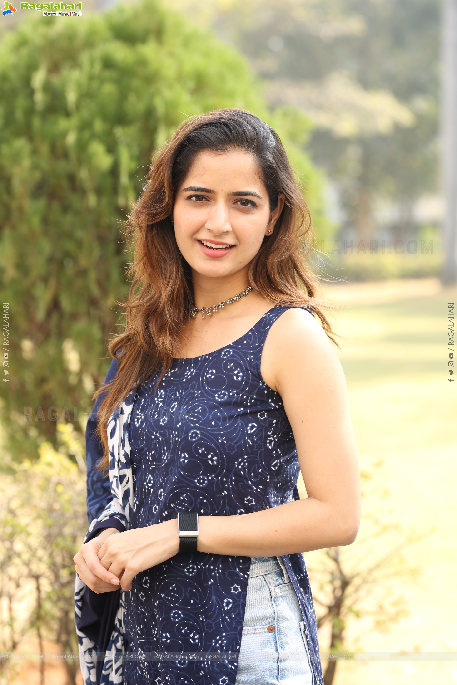 Ashika Ranganath at Gatha Vaibhava Pressmeet, HD Gallery