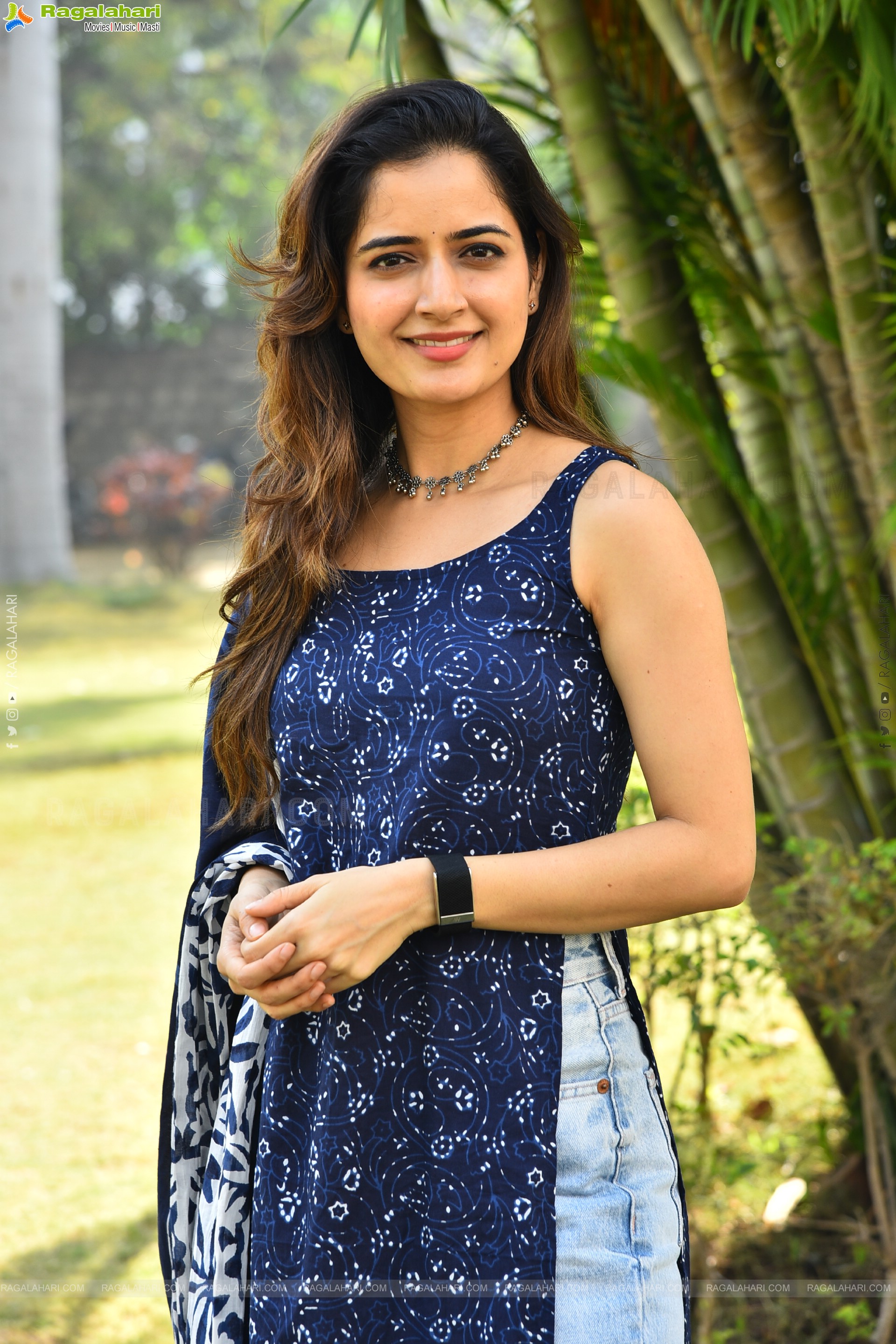 Ashika Ranganath at Gatha Vaibhava Pressmeet, HD Gallery