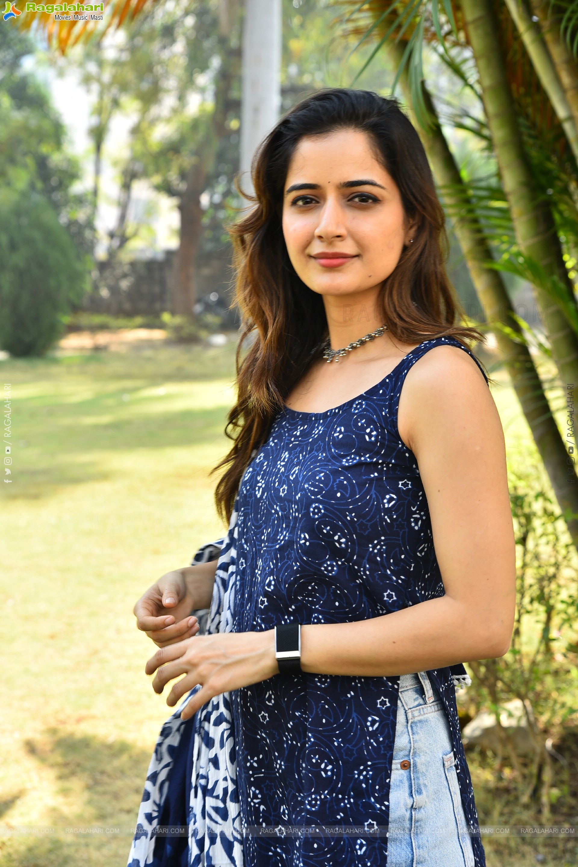 Ashika Ranganath at Gatha Vaibhava Pressmeet, HD Gallery