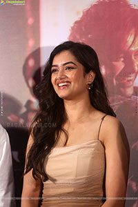 Bhagyashri Borse at Andhra King Taluka Success Meet