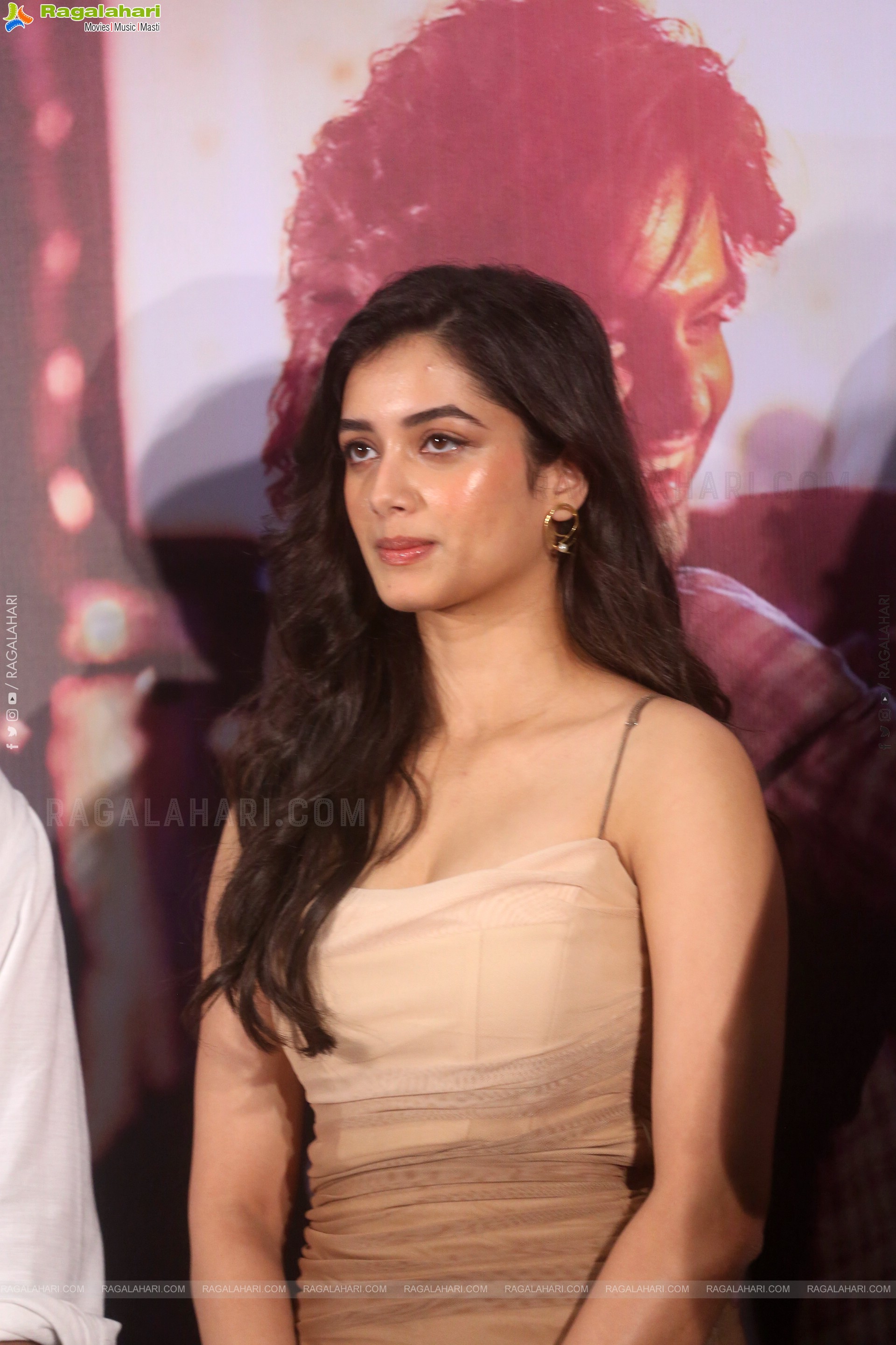 Bhagyashri Borse at Andhra King Taluka Success Meet, HD Gallery