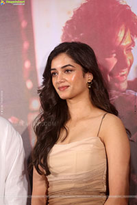 Bhagyashri Borse at Andhra King Taluka Success Meet