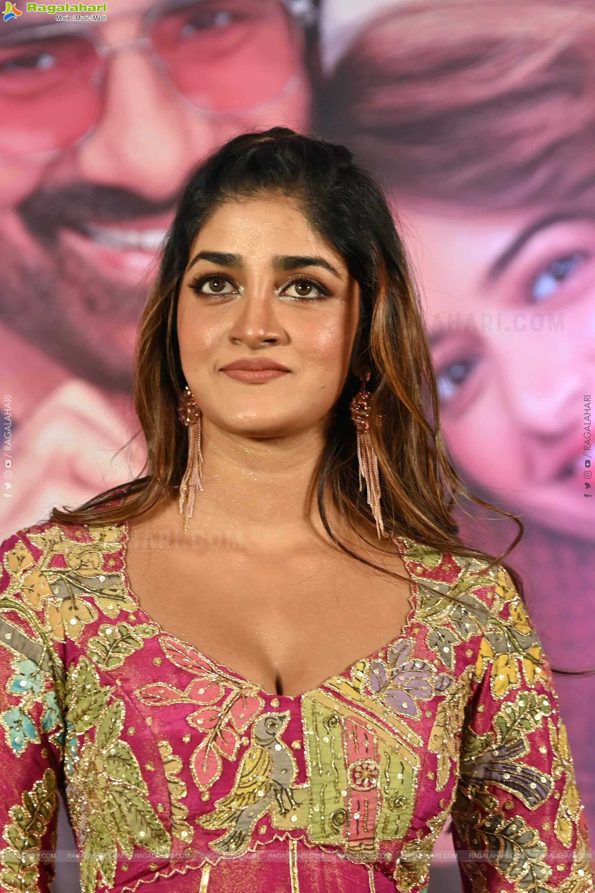 Dimple Hayathi at Bhartha Mahasayulaku Wignyapthi Press Meet, HD Gallery