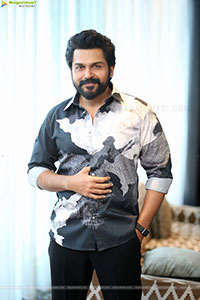 Karthi at Annagaru Vostaru Interview, HD Gallery