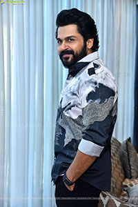 Karthi at Annagaru Vostaru Interview, HD Gallery