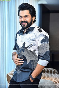 Karthi at Annagaru Vostaru Interview, HD Gallery
