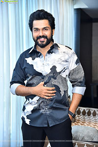 Karthi at Annagaru Vostaru Interview, HD Gallery