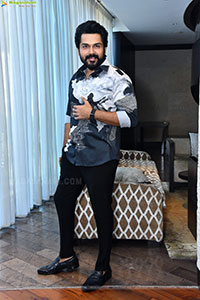 Karthi at Annagaru Vostaru Interview, HD Gallery