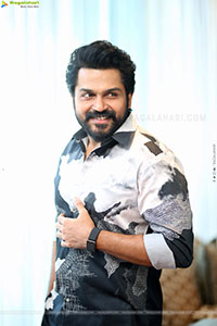 Karthi at Annagaru Vostaru Interview, HD Gallery