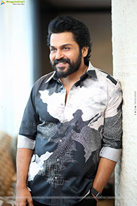 Karthi at Annagaru Vostaru Interview, HD Gallery