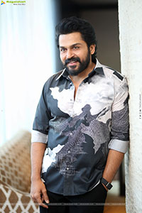 Karthi at Annagaru Vostaru Interview, HD Gallery