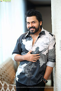 Karthi at Annagaru Vostaru Interview, HD Gallery