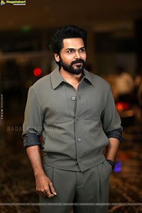 Karthi at Annagaru Vostaru Movie Pre Release Event
