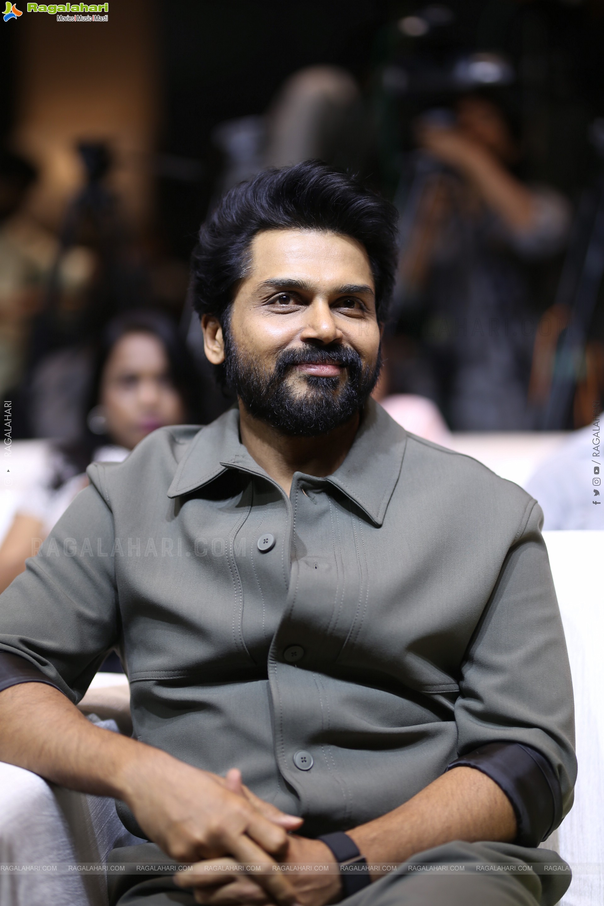Karthi at Annagaru Vostaru Movie Pre Release Event, HD Gallery