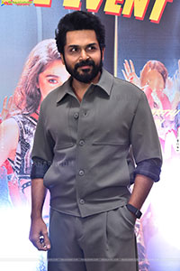 Karthi at Annagaru Vostaru Movie Pre Release Event
