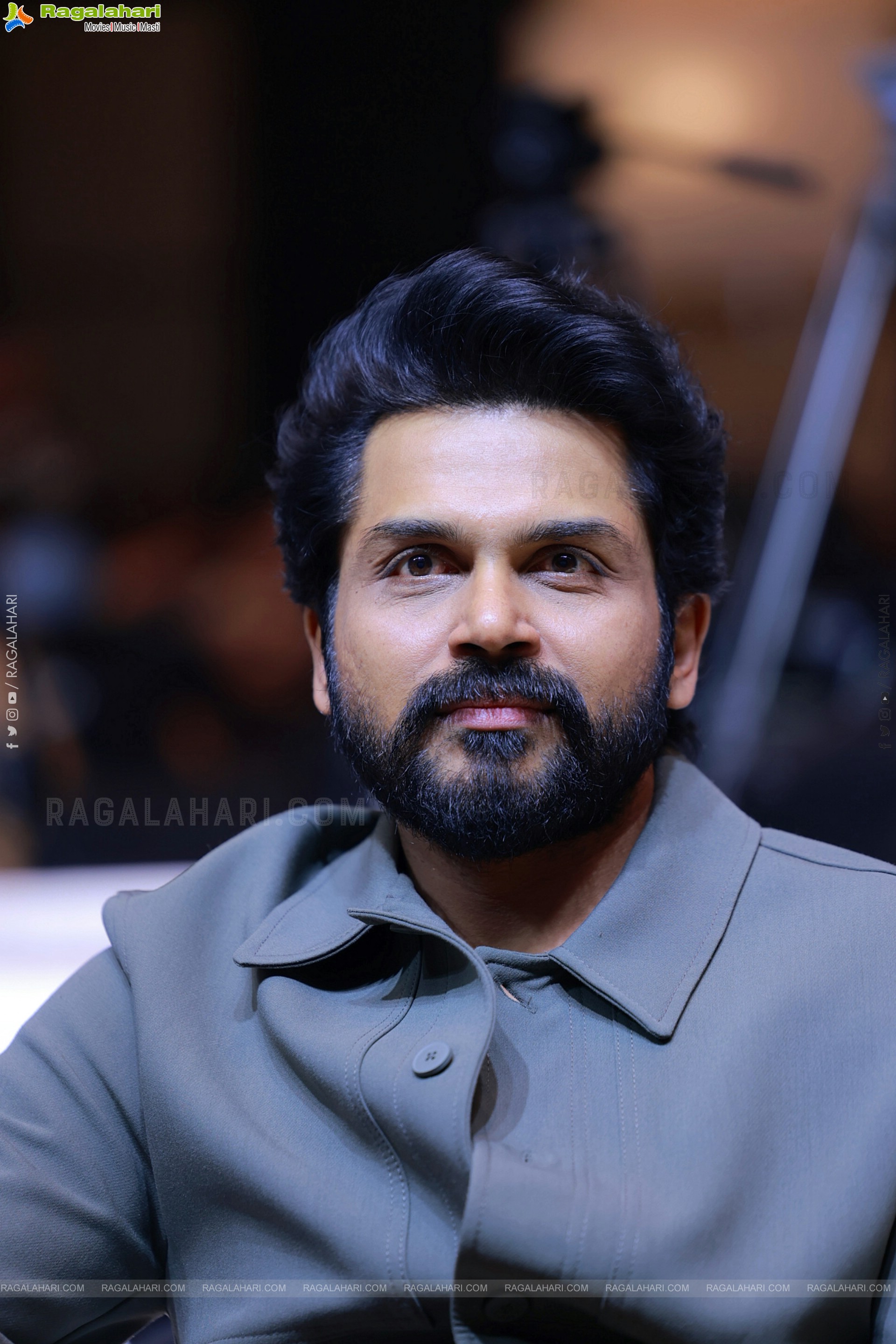 Karthi at Annagaru Vostaru Movie Pre Release Event, HD Gallery