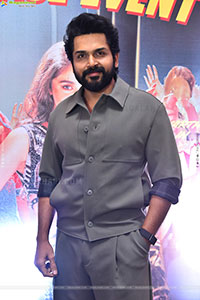 Karthi at Annagaru Vostaru Movie Pre Release Event