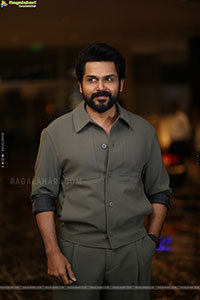 Karthi at Annagaru Vostaru Movie Pre Release Event