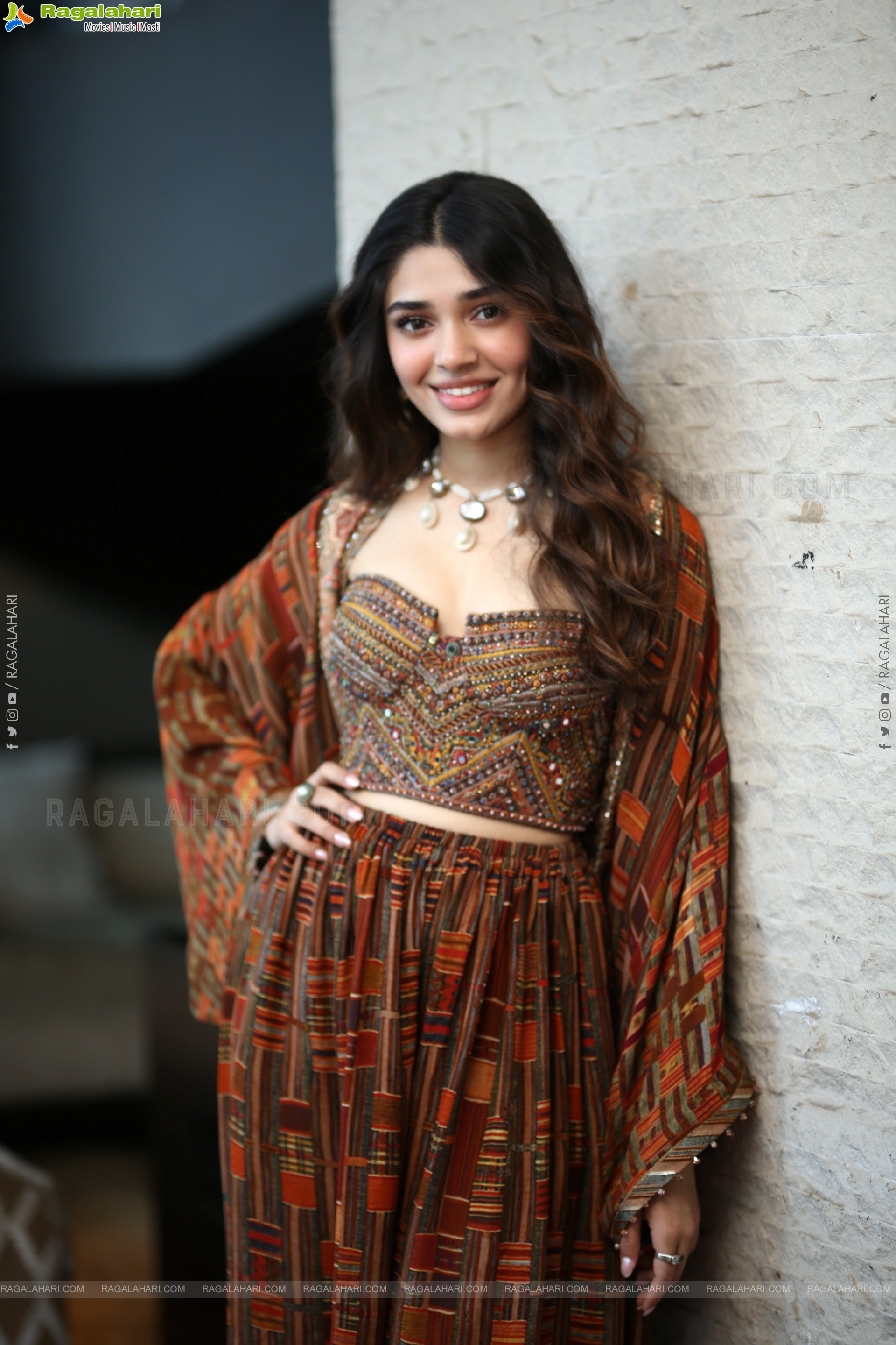 Krithi Shetty at Annagaru Vostaru Interview, HD Gallery