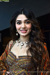 Krithi Shetty at Annagaru Vostaru Interview, HD Gallery