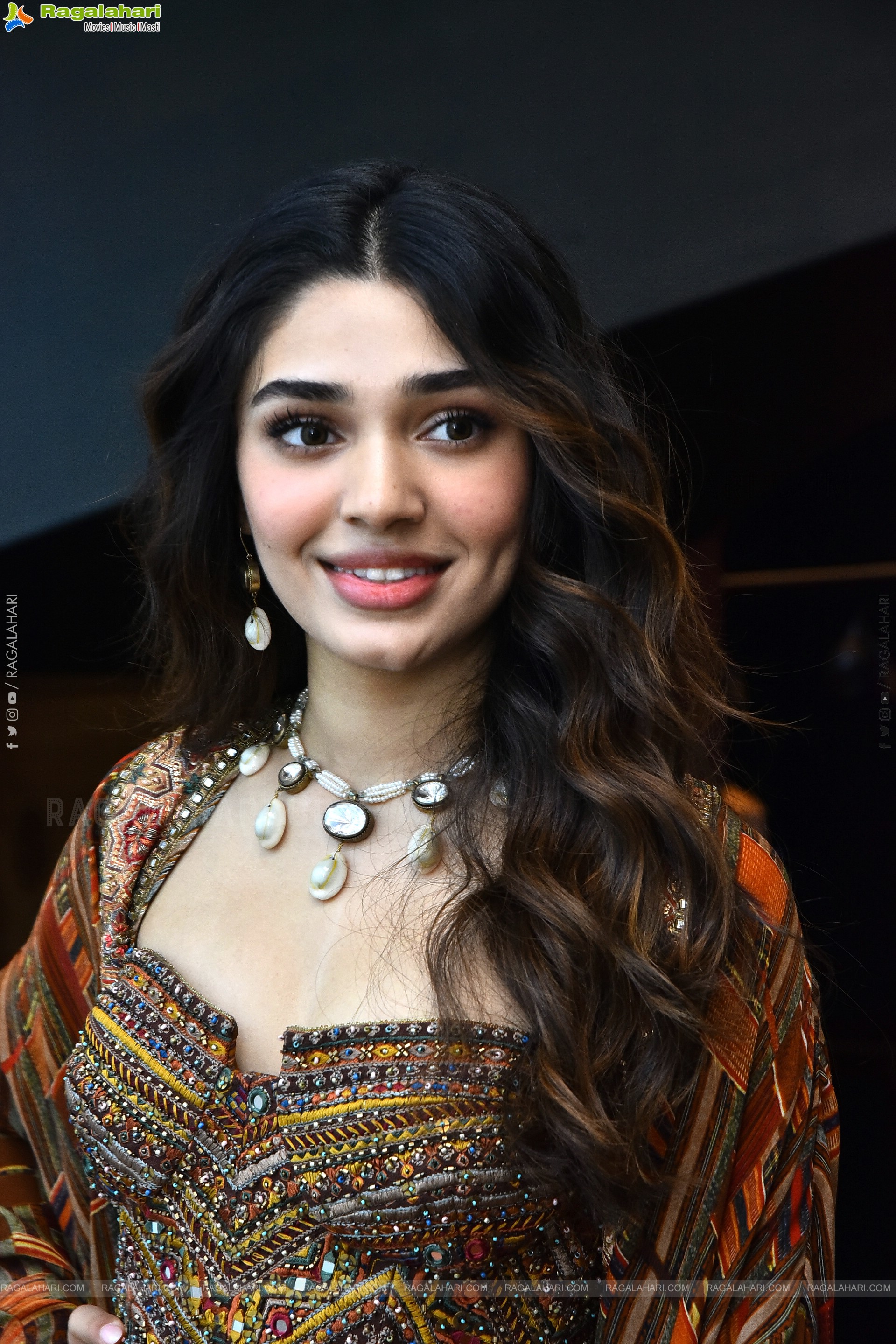 Krithi Shetty at Annagaru Vostaru Interview, HD Gallery