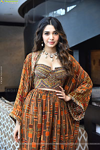 Krithi Shetty at Annagaru Vostaru Interview, HD Gallery