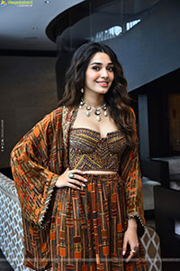 Krithi Shetty at Annagaru Vostaru Interview, HD Gallery