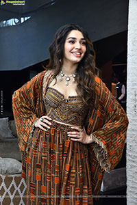 Krithi Shetty at Annagaru Vostaru Interview, HD Gallery