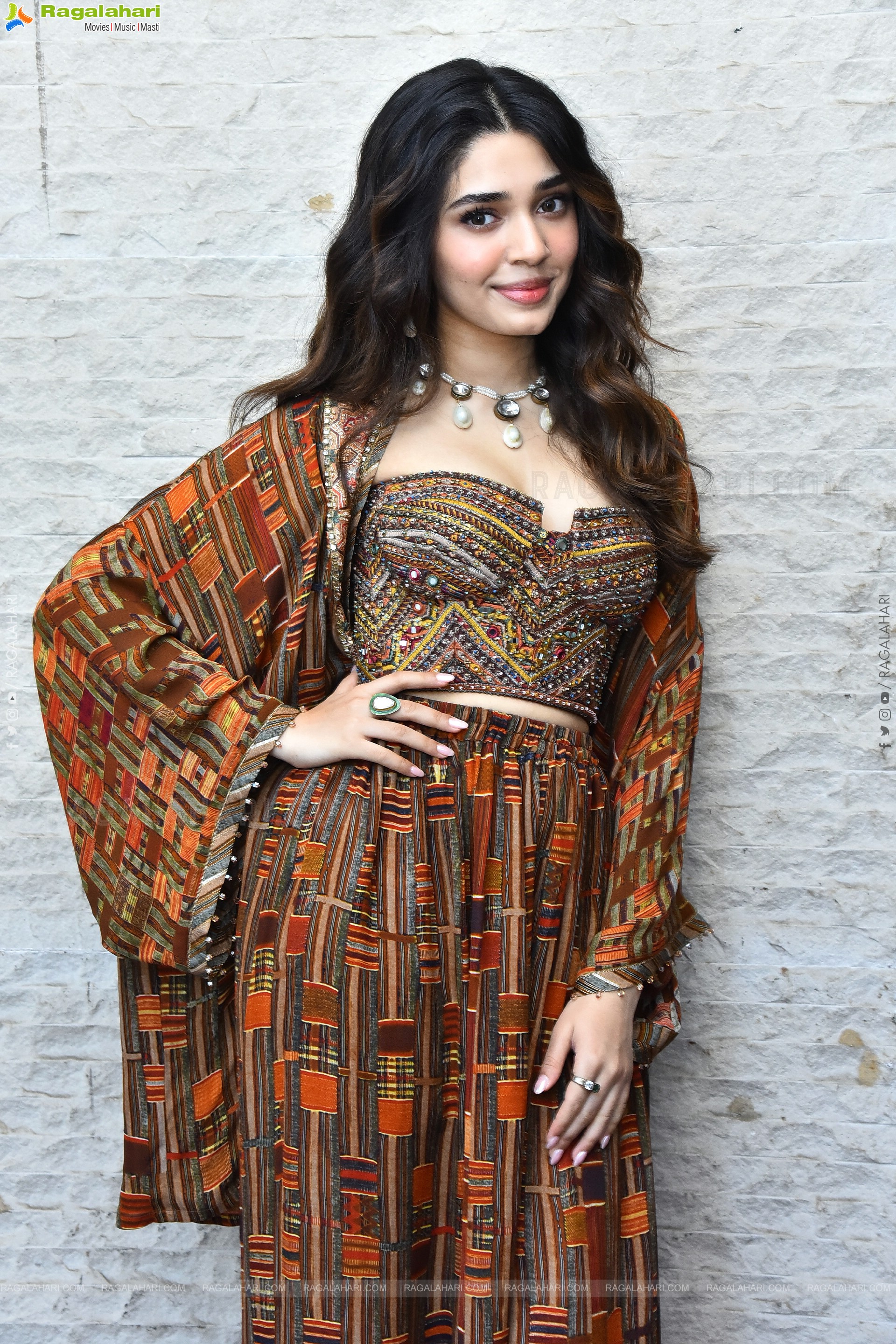 Krithi Shetty at Annagaru Vostaru Interview, HD Gallery