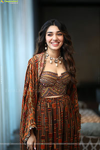 Krithi Shetty at Annagaru Vostaru Interview, HD Gallery