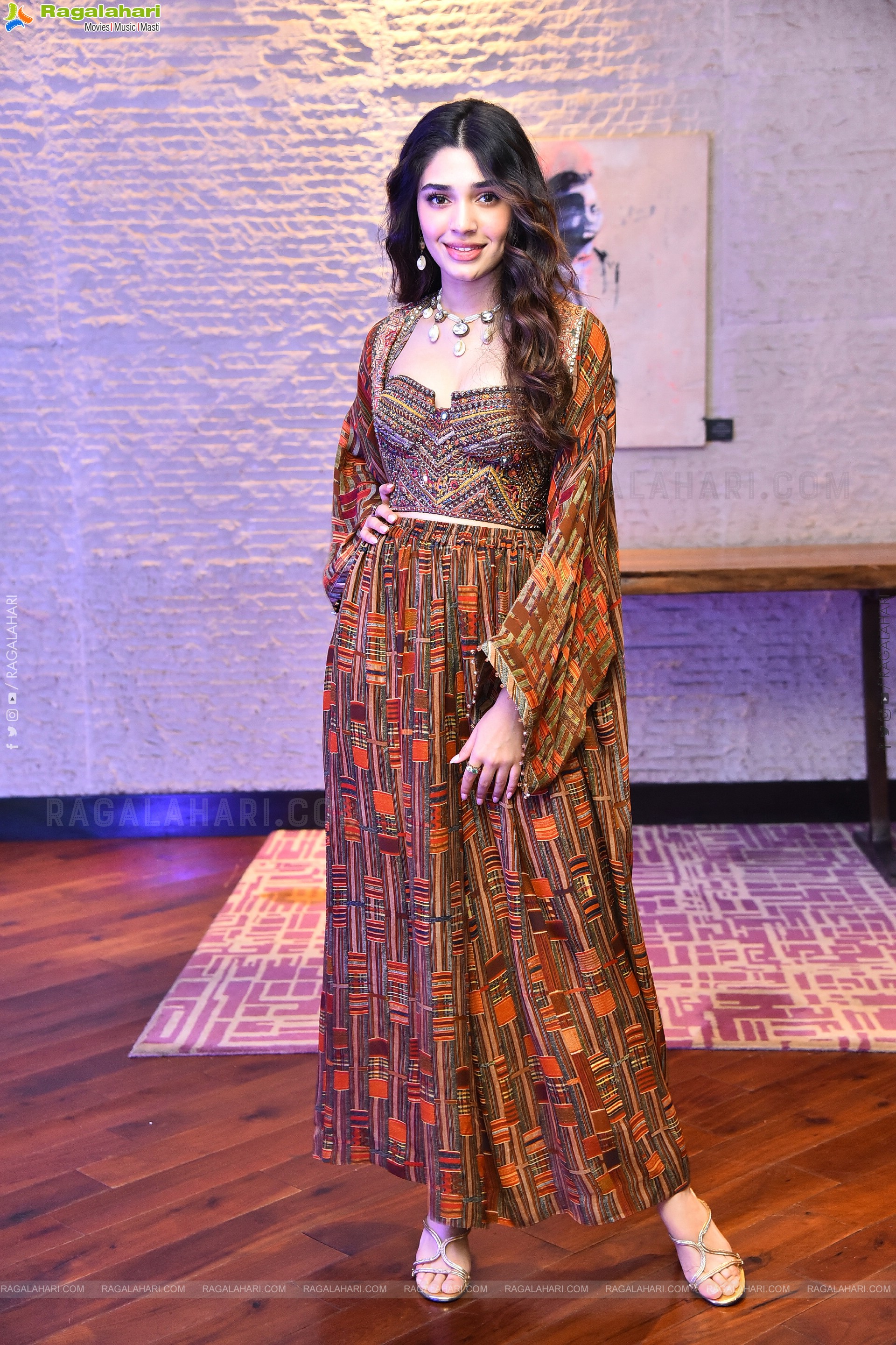 Krithi Shetty at Annagaru Vostaru Interview, HD Gallery